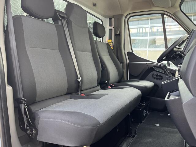 Renault MASTER 2.3 dCi 145pk N1 Kipper Snipperopbouw Snipperwagen Gereedschapskist Trekhaak 3000kg trekgewicht 3-Persoons Openlaadbak Pick-up Kieper Boomverzorging Airco Cruise controle Telefoonverbinding Euro 6