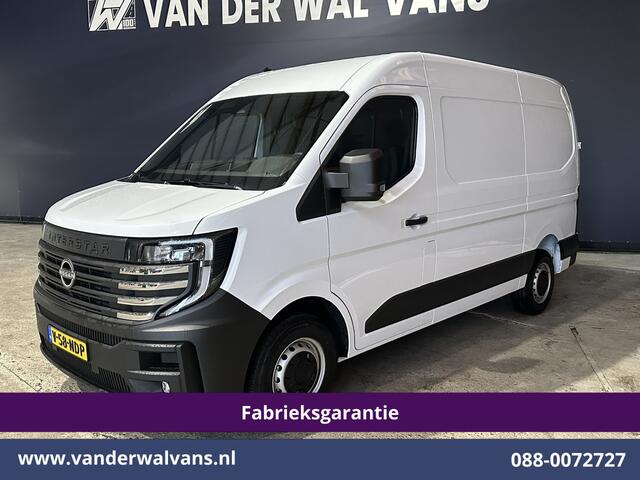 Renault MASTER 2.3 dCi 131pk L2H2 Fabrieksgarantie Euro6 Airco | LED | Apple Carplay | Cruisecontrol | Android Auto Parkeersensoren, Bijrijdersbank, 2500kg trekvermogen