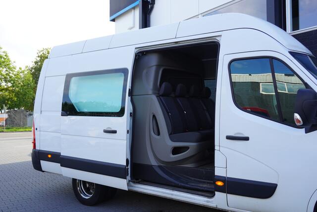 Renault MASTER 2.3 dCi 145PK L3H3 Dubbellucht Dubbelcabine EURO 6 - Airco - Navi - Cruise - €17.950,- Excl.