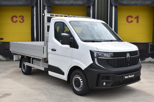 Renault MASTER E-Tech T35 L2H1 Advance long range 87 kWh | Open Laadbak | uit voorraad leverbaar | 1000kg laadvermogen | 410km WLTP-actieradius | Tekhaak | achteruitrijcamera + parkeersensoren