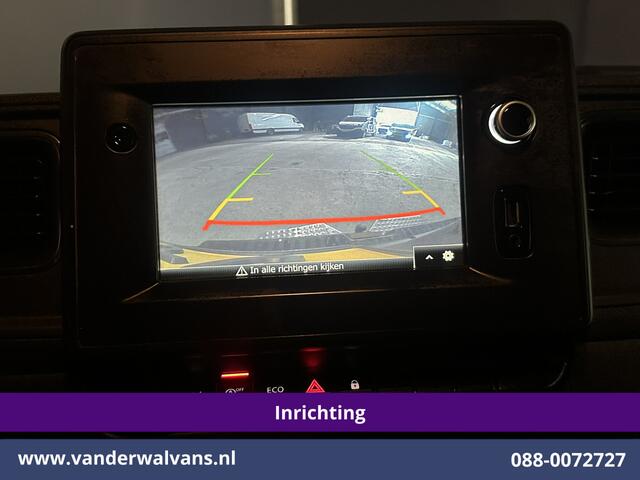 Renault MASTER 2.3 dCi 180pk L2H2 Inrichting Euro6 Airco | Camera | Navigatie | LM Velgen | Cruisecontrol | LED Sidebars, 2500kg Trekhaak, Parkeersensoren, Bijrijdersbank