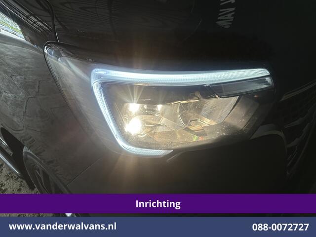 Renault MASTER 2.3 dCi 180pk L2H2 Inrichting Euro6 Airco | Camera | Navigatie | LM Velgen | Cruisecontrol | LED Sidebars, 2500kg Trekhaak, Parkeersensoren, Bijrijdersbank