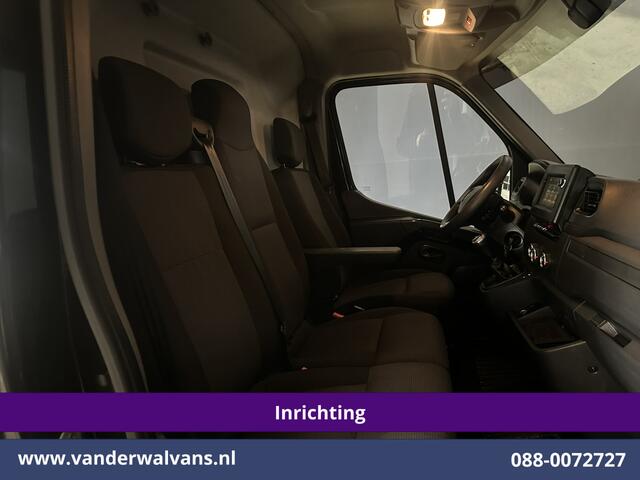 Renault MASTER 2.3 dCi 180pk L2H2 Inrichting Euro6 Airco | Camera | Navigatie | LM Velgen | Cruisecontrol | LED Sidebars, 2500kg Trekhaak, Parkeersensoren, Bijrijdersbank