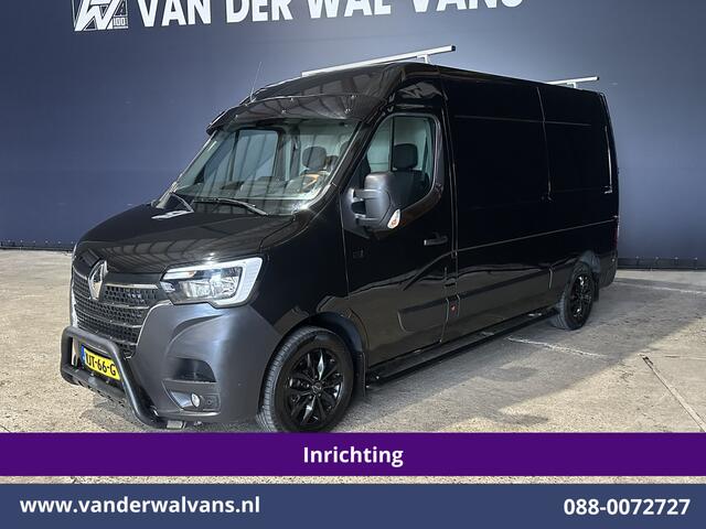 Renault MASTER 2.3 dCi 180pk L2H2 Inrichting Euro6 Airco | Camera | Navigatie | LM Velgen | Cruisecontrol | LED Sidebars, 2500kg Trekhaak, Parkeersensoren, Bijrijdersbank
