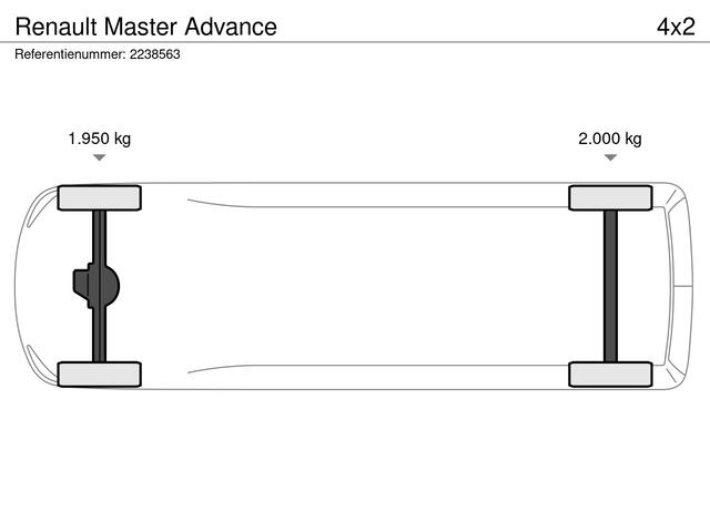 Renault MASTER Advance | C-Shape LED dagrijverlichting | Elektronisch geregelde airconditioning | Instrumentarium met 3,5" TFT scherm – foto 10