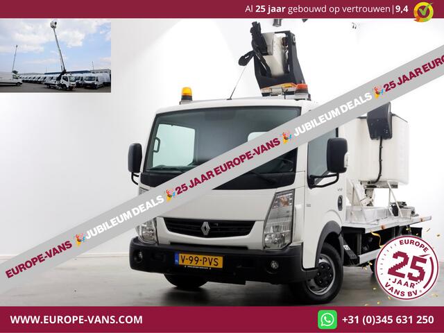Renault MAXITY 3.0 DCI 130pk E6 Hoogwerker Werkhoogte 14.5 meter PTO 08-2019