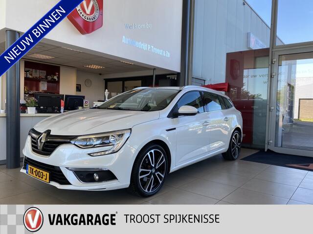 Renault MEGANE Estate 1.2 TCe Limited,Automaat,Navigatie,Parkeerassistent,Climate&Cruisecontrol,Trekhaak,Stoelverwarming,Spraakbediening,V&ASensoren,Aux Ipod Aansluiting,18 Inch Lmv