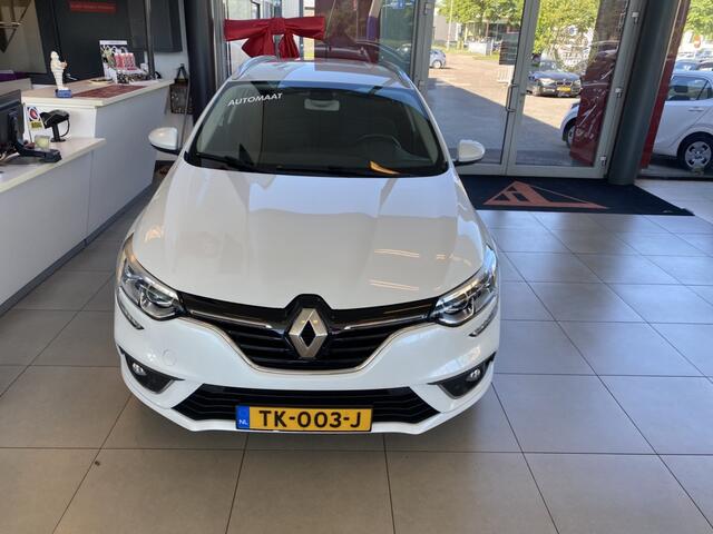 Renault MEGANE Estate 1.2 TCe Limited,Automaat,Navigatie,Parkeerassistent,Climate&Cruisecontrol,Trekhaak,Stoelverwarming,Spraakbediening,V&ASensoren,Aux Ipod Aansluiting,18 Inch Lmv