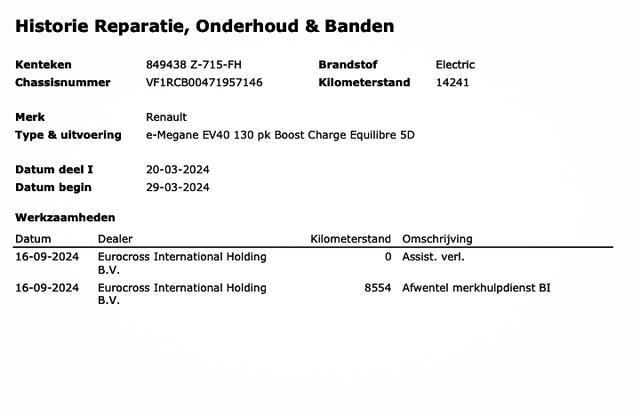 Renault MEGANE E-Tech EV40 Boost Charge Equilibre (131 PK) 1e-Eig. & DealerOnderh. BOVAG-Garantie. NL-Auto. Navigatie/Apple-Carplay/Android-Auto, Adaptive-Cruisecontrol, Keyless-Entry/Start, Parkeersensoren-V+A, Lm-Velgen-18Inch, Privacy-Glas
