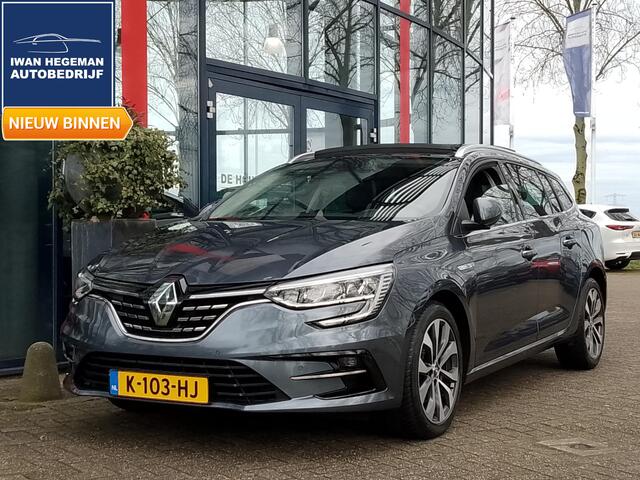 Renault MEGANE Estate 1.3 TCe Business Edition One AUTOMAAT | Panodak | Navi | ECC | PDC + Camera | Cruise Control | Leer | LM Velgen