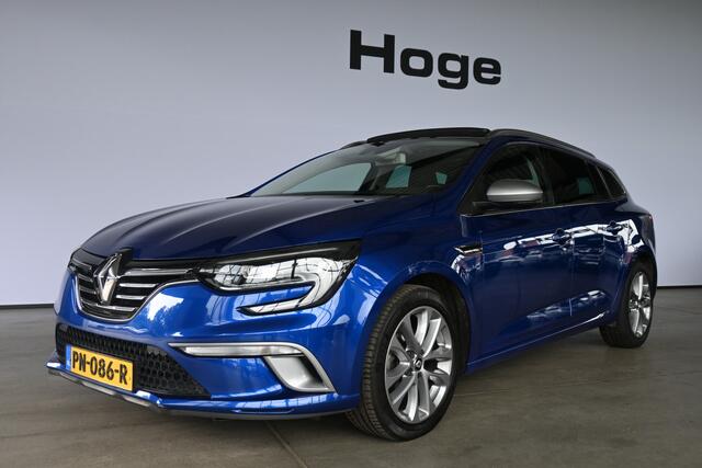 Renault MEGANE Estate 1.2 TCe GT-Line Navigatie ECC Cruise control Panoramadak Kuipstoelen Sfeerverlichting Inruil Mogelijk!