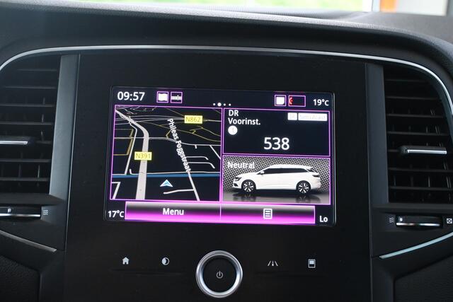Renault MEGANE Estate 1.2 TCe GT-Line Navigatie ECC Cruise control Panoramadak Kuipstoelen Sfeerverlichting Inruil Mogelijk!
