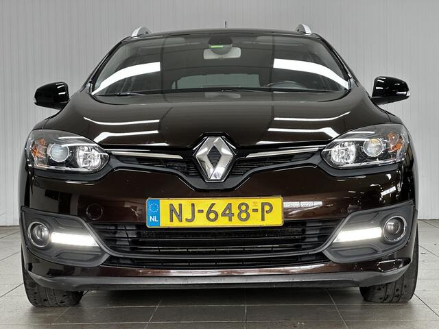 Renault MEGANE Estate 1.5 dCi Limited/ Trekhaak!/ LED Dagrijverl./ 16''LMV/ Keyless/ Clima/ Navi/ Cruise/ Bluetooth/ Mulit.LEDER.Stuur/ Elek.Pakket/ Isofix/ PDC Achter.