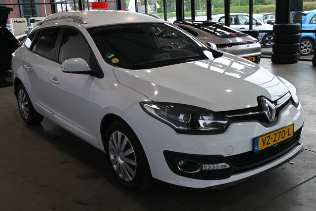 Renault MEGANE VAN 1.5 dCi MARGE GRIJS KENTEKEN Expression S&S Airco Cruise control Navigatie Inruil mogelijk