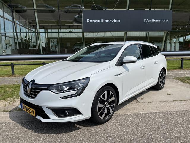 Renault MEGANE Estate 1.3 TCe 140 PK Bose /Dealer onderhouden/ Stoelverw. / Camera / Keyless / PDC V+A / Climate / Apple Carplay - Android Auto / 17'' LMV /