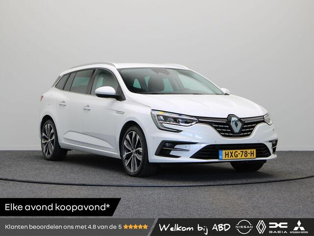 Renault MEGANE Estate 1.6 E-Tech Plug-In Hybrid 160 Techno | Stuur en stoelverwarming | Bestuurderstoel elektrisch verstelbaar | Lederen bekleding | Trekhaak | Achteruitrijcamera |