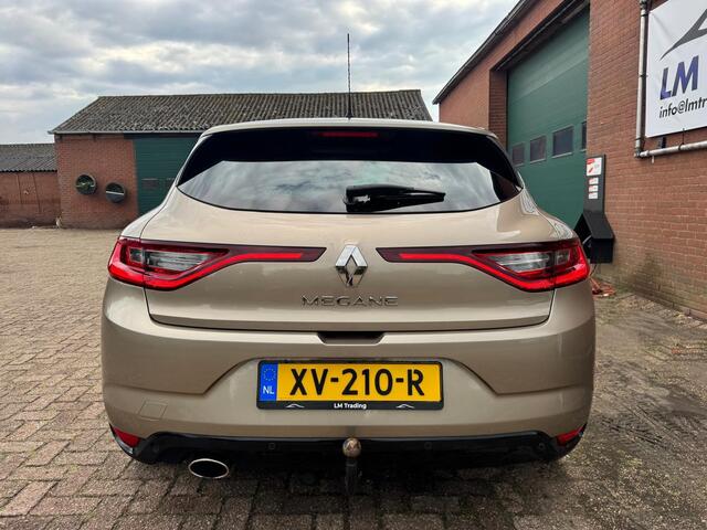 Renault MEGANE 1.2 TCe Zen KEYLESS NAVI SFEERVERLICHTING TREKHAAK PDC SPORTSTOELEN LMV LED 2 SLEUTELS + BOEKJES!