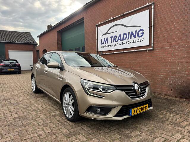 Renault MEGANE 1.2 TCe Zen KEYLESS NAVI SFEERVERLICHTING TREKHAAK PDC SPORTSTOELEN LMV LED 2 SLEUTELS + BOEKJES!