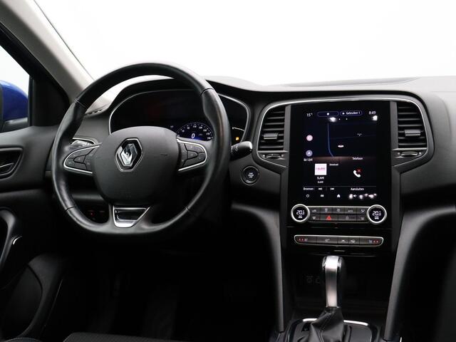 Renault MEGANE Estate TCe 140pk Techno | Dode hoek | Achteruitrij camera | Clima | Navigatie | Stoel en stuurwiel verwarming | LED.