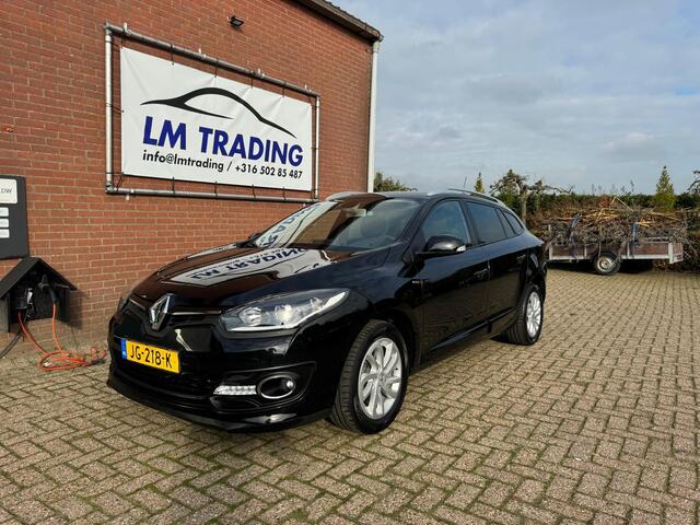 Renault MEGANE Estate 1.2 TCe Limited NAVI PDC TREKHAAK CRUISE LMV LED 2E EIGENAAR, NAP! COMPLEET BOEKJES + 2 SLEUTELS