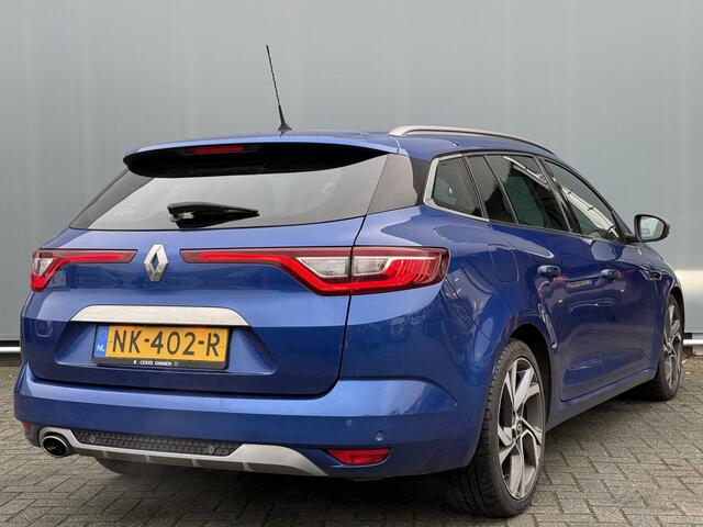 Renault MEGANE Estate BJR 2017 1.6 206 PK TCe GT AUTOMAAT | SPORTSTOELEN | HUD | CAMERA | 4-CONTROL | STOELVERWARMING