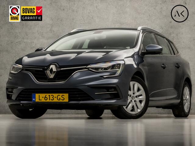 Renault MEGANE Estate 1.3 TCe Deluxe AUTOMAAT (APPLE CARPLAY, NAVIGATIE, CLIMATE, CRUISE, SPORTSTOELEN, PDC, TREKHAAK, LED/XENON, NIEUWE APK, NIEUWSTAAT)