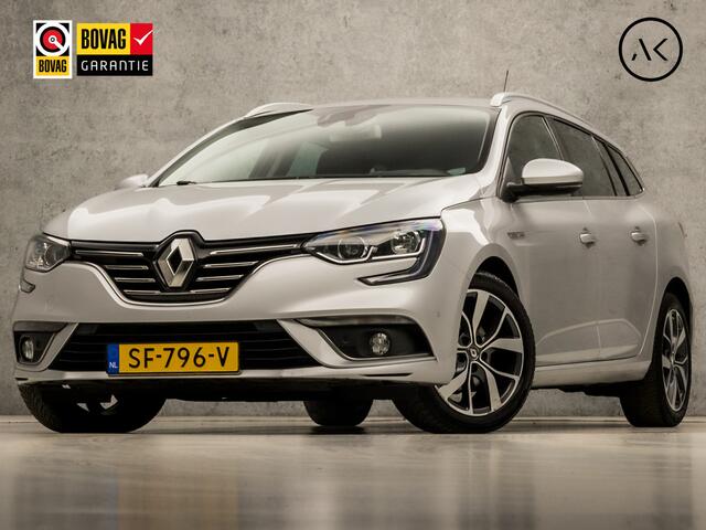 Renault MEGANE Estate 1.2 TCe Bose Sport (APPLE CARPLAY, GROOT NAVI, BOSE AUDIO, LEDER, CAMERA, KEYLESS, SFEERVERLICHTING, SPORTSTOELEN, TREKHAAK, GETINT GLAS, LM VELGEN, NIEUWSTAAT)