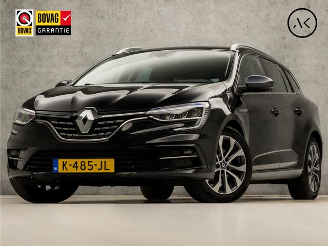 Renault MEGANE Estate 1.6 E-Tech Plug-In Hybrid 160 Edition One 160Pk Automaat (APPLE CARPLAY, GROOT NAVI, STUUR/STOELVERWARMING, LEDER, KEYLESS, CAMERA, GETINT GLAS, LANE ASSIST, NIEUWSTAAT)