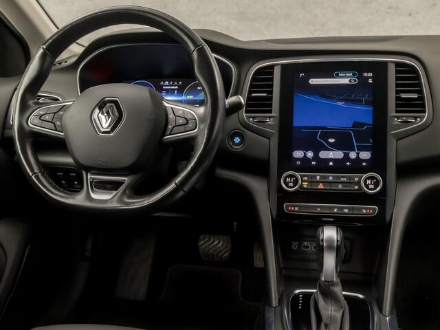 Renault MEGANE Estate 1.6 E-Tech Plug-In Hybrid 160 Edition One 160Pk Automaat (APPLE CARPLAY, GROOT NAVI, STUUR/STOELVERWARMING, LEDER, KEYLESS, CAMERA, GETINT GLAS, LANE ASSIST, NIEUWSTAAT)