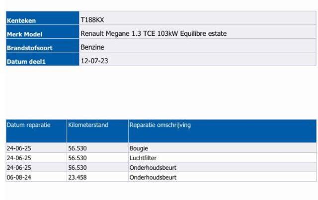 Renault MEGANE Estate 1.3 TCe 140 Equilibre / 1.700 trekgewicht / navigatie / Apple Carplay Android / All Season banden /