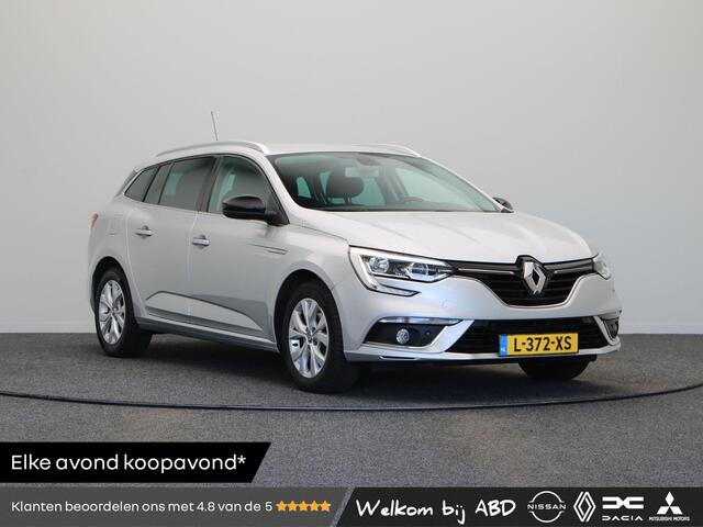 Renault MEGANE Estate TCe 115pk Limited | Trekhaak | Dealer onderhouden | Stoelverwarming | Achteruitrijcamera | Parkeersensoren voor en achter |