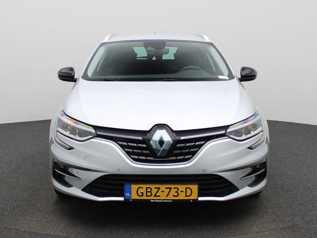 Renault MEGANE Estate 1.3 TCe 140 Equilibre | Climate Control / ECC | Licht metalen velgen 17 inch | Trekhaak | Cruise control | Navigatie | Half lederen bekleding grijs | LED koplampen | Park Distance Control voor en achter | Achteruitrijcamera |