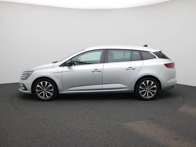 Renault MEGANE Estate 1.3 TCe 140 Equilibre | Climate Control / ECC | Licht metalen velgen 17 inch | Trekhaak | Cruise control | Navigatie | Half lederen bekleding grijs | LED koplampen | Park Distance Control voor en achter | Achteruitrijcamera |