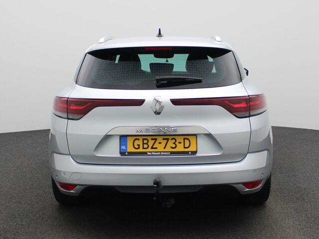 Renault MEGANE Estate 1.3 TCe 140 Equilibre | Climate Control / ECC | Licht metalen velgen 17 inch | Trekhaak | Cruise control | Navigatie | Half lederen bekleding grijs | LED koplampen | Park Distance Control voor en achter | Achteruitrijcamera |