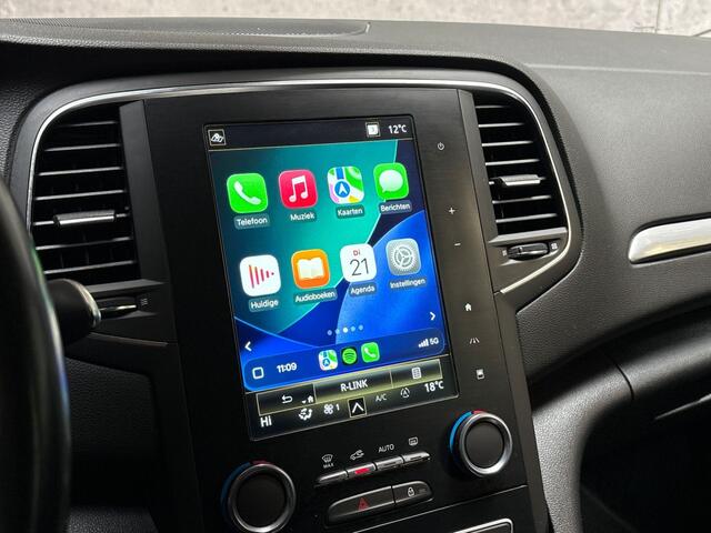 Renault MEGANE Estate 1.3 TCe GT-Line 140Pk Automaat (VIRTUAL COCKPIT, APPLE CARPLAY, GROOT NAVI, CAMERA, TREKHAAK, LEDER, SPORTSTOELEN, GETINT GLAS, CRUISE, NIEUWE APK, NIEUWSTAAT)