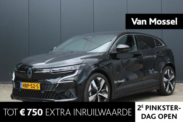 Renault MEGANE E-Tech Comfort Range Techno 60 kWh 220Pk | Google Navigatie | Draadloze Carplay | Parkeersensoren & Camera | Voorstoelen & Stuur verwarming | All Season Banden | Full LED Verlichting |