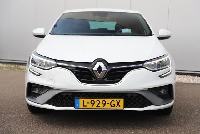 Renault MEGANE 1.3 TCe R.S. Line Half Leder Sportstoelen Navigatie Achteruitrijcamera Carplay Android 17 inch LMV