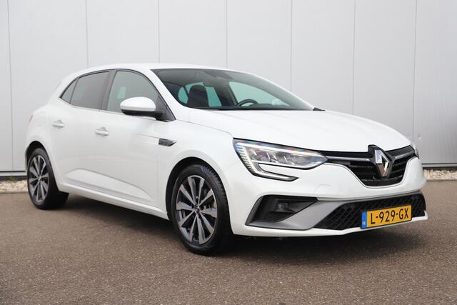 Renault MEGANE 1.3 TCe R.S. Line Half Leder Sportstoelen Navigatie Achteruitrijcamera Carplay Android 17 inch LMV