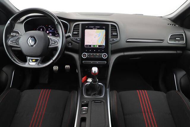 Renault MEGANE 1.3 TCe R.S. Line Half Leder Sportstoelen Navigatie Achteruitrijcamera Carplay Android 17 inch LMV