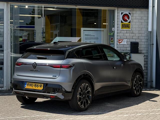 Renault MEGANE E-Tech comfort range esprit alpine 60 kWh | Demo | Pack Driving & Sound | Elektrische stoelen | Stoel & stuur verwarming | 360 graden camera | All Season |