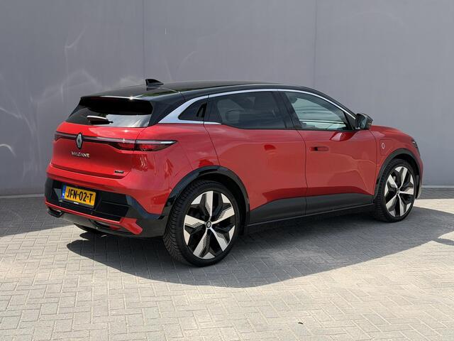 Renault MEGANE E-Tech comfort range techno 60 kWh / SOH 96 % / Fabrieksgarantie tot 9-2027 / Harman&Kardon / Dodehoek Detectie / 360 Camera / CCS Snelladen / Navigatie / Adaptieve Cruise / Stoelverwarming /