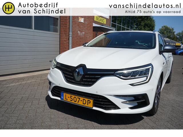 Renault MEGANE Estate 1.6 E-TECH PLUG-IN HYBRID 160PK BUSINESS EDITION ONE VOL LUXE!!! ORIGINEEL NEDERLANDS LEDER STOEL+STUURVERWARMING FULL LED ANDROID/APPLECARPLAY NAVI DIGI DASH CAMERA PDC V+A CLIMA CRUISE ENZ...