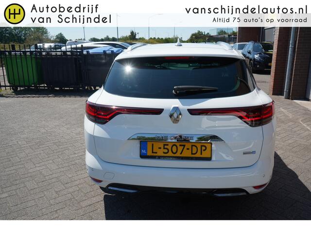 Renault MEGANE Estate 1.6 E-TECH PLUG-IN HYBRID 160PK BUSINESS EDITION ONE VOL LUXE!!! ORIGINEEL NEDERLANDS LEDER STOEL+STUURVERWARMING FULL LED ANDROID/APPLECARPLAY NAVI DIGI DASH CAMERA PDC V+A CLIMA CRUISE ENZ...
