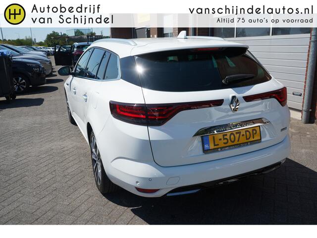 Renault MEGANE Estate 1.6 E-TECH PLUG-IN HYBRID 160PK BUSINESS EDITION ONE VOL LUXE!!! ORIGINEEL NEDERLANDS LEDER STOEL+STUURVERWARMING FULL LED ANDROID/APPLECARPLAY NAVI DIGI DASH CAMERA PDC V+A CLIMA CRUISE ENZ...