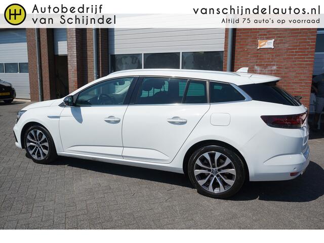 Renault MEGANE Estate 1.6 E-TECH PLUG-IN HYBRID 160PK BUSINESS EDITION ONE VOL LUXE!!! ORIGINEEL NEDERLANDS LEDER STOEL+STUURVERWARMING FULL LED ANDROID/APPLECARPLAY NAVI DIGI DASH CAMERA PDC V+A CLIMA CRUISE ENZ...