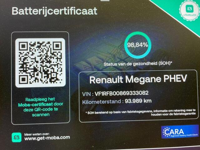 Renault MEGANE Estate 1.6 E-Tech Plug-In Hybrid 160 Zen - Digitaal Cockpit, Carplay, Clima