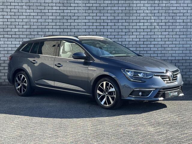 Renault MEGANE Estate 1.3 TCe Bose | Schuif-/kanteldak | Stoelverwarming | Trekhaak | Achteruitrijcamera |