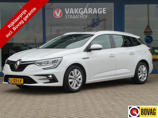 Renault MEGANE Estate 1.3 TCe Business Zen, Trekhaak / Carplay + Android Auto / Camera + Sensoren / Keyless / Full LED.