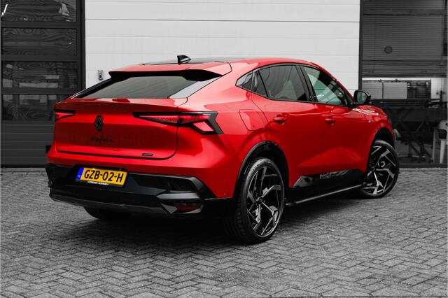 Renault Rafale 1.2 E-Tech 4x4 plug-in hybrid 300 PK atelier Alpine | Plug in Hybride | Automaat | Trekhaak semi-elektrisch | Sidesteps | Solar Bay dak | Premium Sound | | 4 wielsturing | 360 camera | Stoel en stuurverwarming || incl. Bovag rijklaarpakket met 12 maanden 