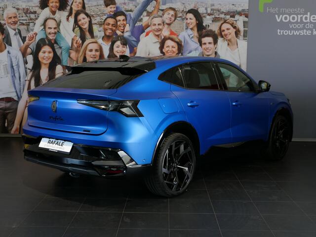 Renault Rafale 1.2 E-Tech 4x4 plug-in hybrid 300 atelier Alpine - Verwarmde voorruit - Stoel en stuurverw - Dodehoek